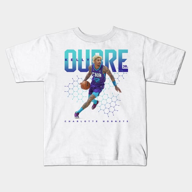 Kelly Oubre Jr Kids T-Shirt by Juantamad